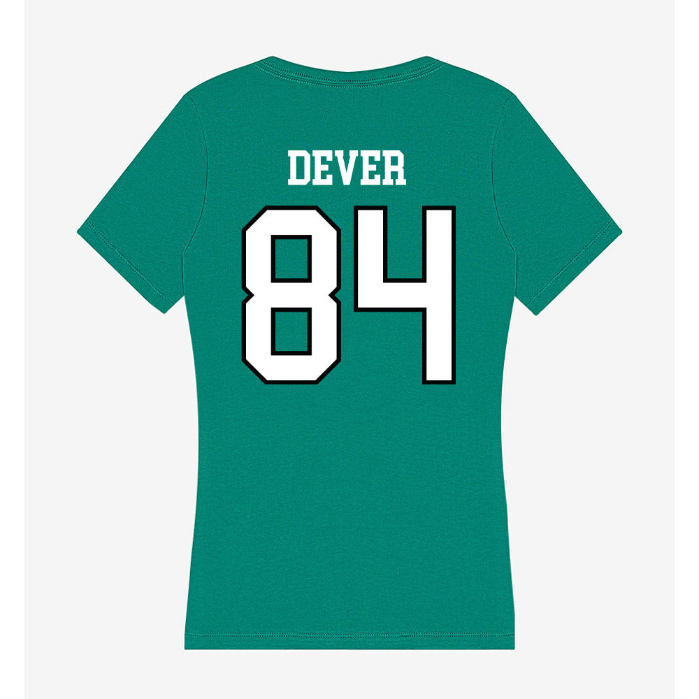 Adams State - NCAA Football : Dominic Dever - Women's V-Neck T-Shirt-1
