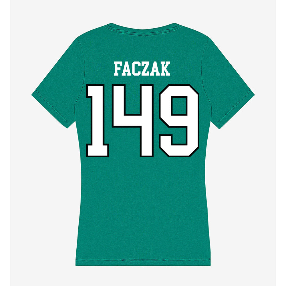 Adams State - NCAA Wrestling : Jack Faczak - Women's V-Neck T-Shirt-1