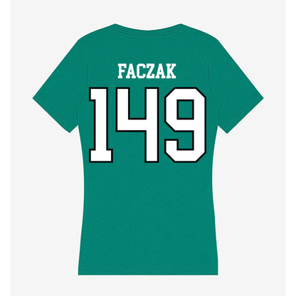 Adams State - NCAA Wrestling : Jack Faczak - Women's V-Neck T-Shirt-1