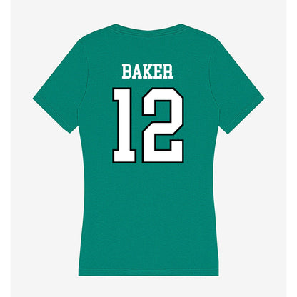 Adams State - NCAA Men's Basketball : Dillan Baker - Women's V-Neck T-Shirt-1