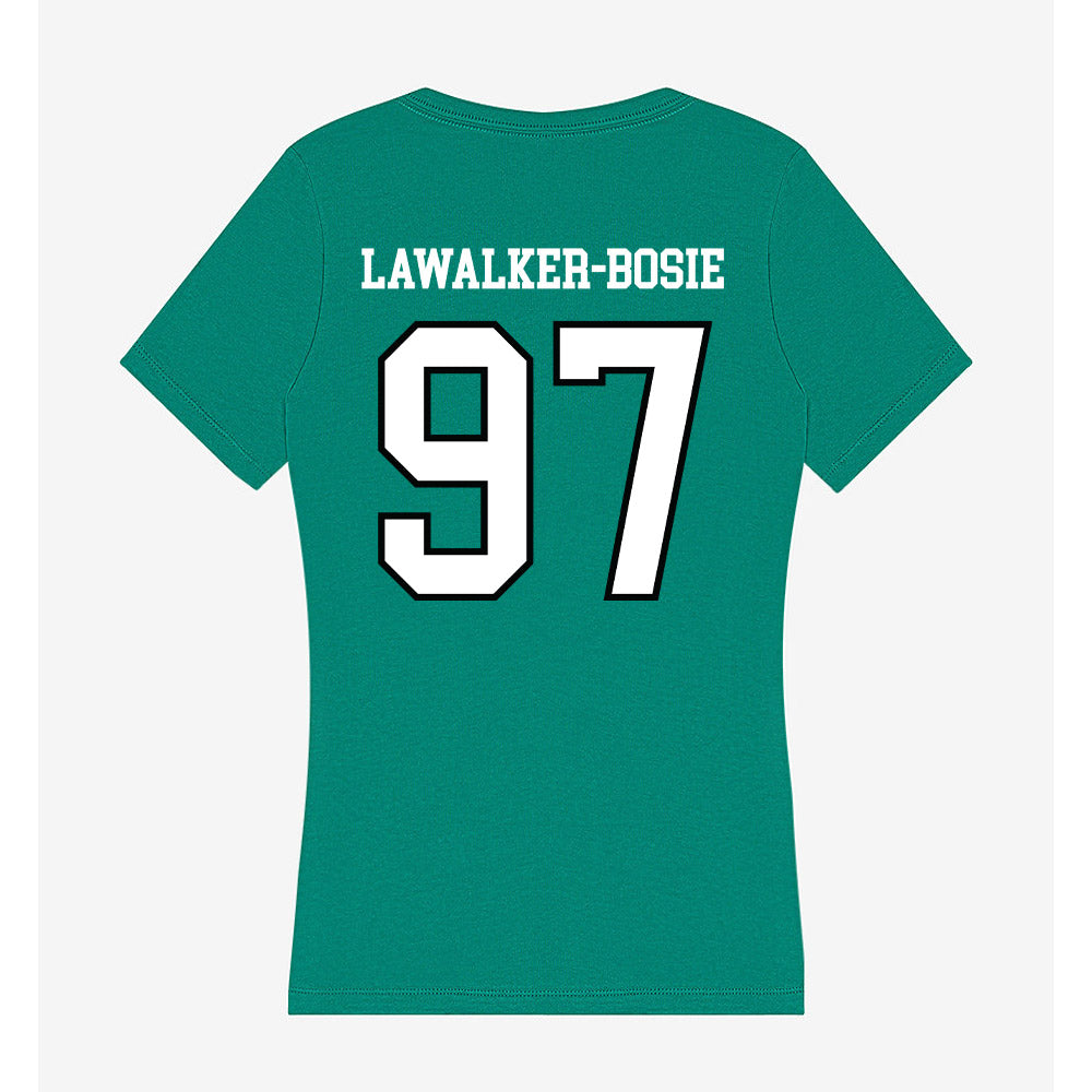 Adams State - NCAA Football : Seth LaWalker-Bosie - Women's V-Neck T-Shirt-1