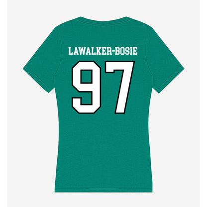 Adams State - NCAA Football : Seth LaWalker-Bosie - Women's V-Neck T-Shirt-1