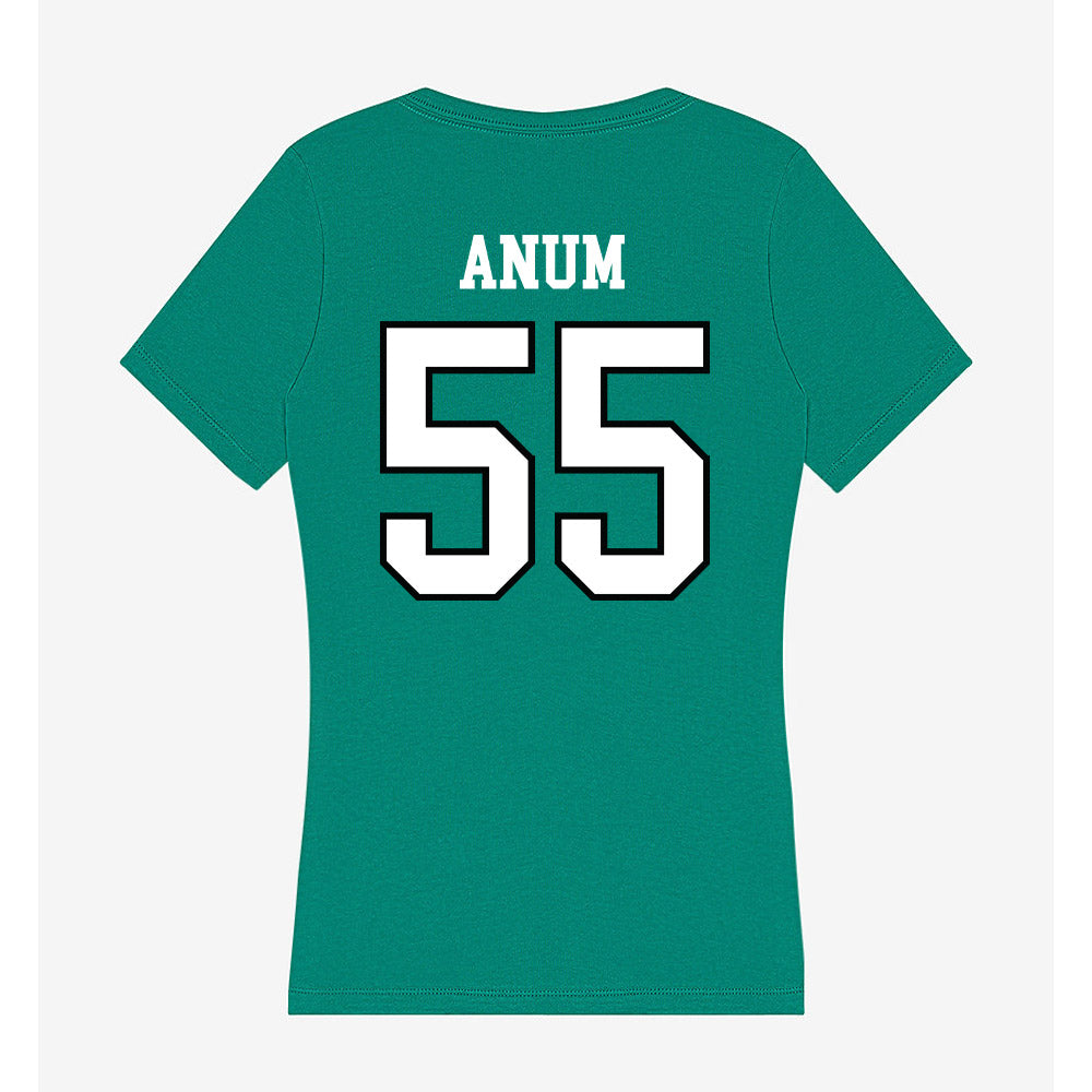 Adams State - NCAA Football : Maxime Anum - Women's V-Neck T-Shirt-1