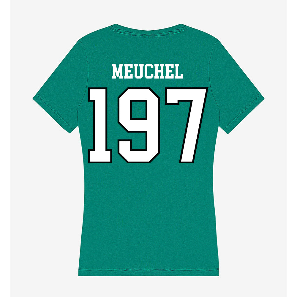 Adams State - NCAA Wrestling : Cale Meuchel - Women's V-Neck T-Shirt-1