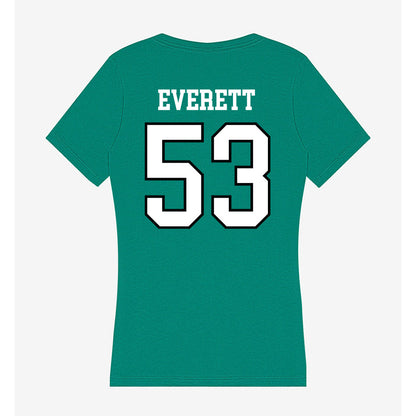 Adams State - NCAA Football : Keden Everett - Women's V-Neck T-Shirt-1