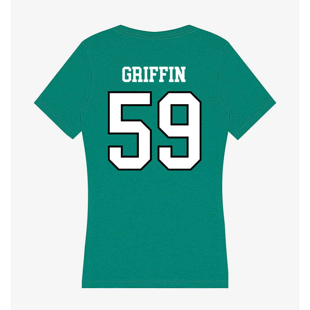 Adams State - NCAA Football : Tyler Griffin - Women's V-Neck T-Shirt-1