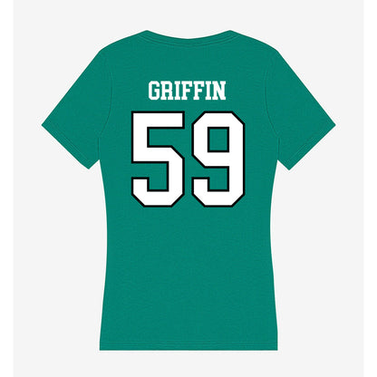 Adams State - NCAA Football : Tyler Griffin - Women's V-Neck T-Shirt-1