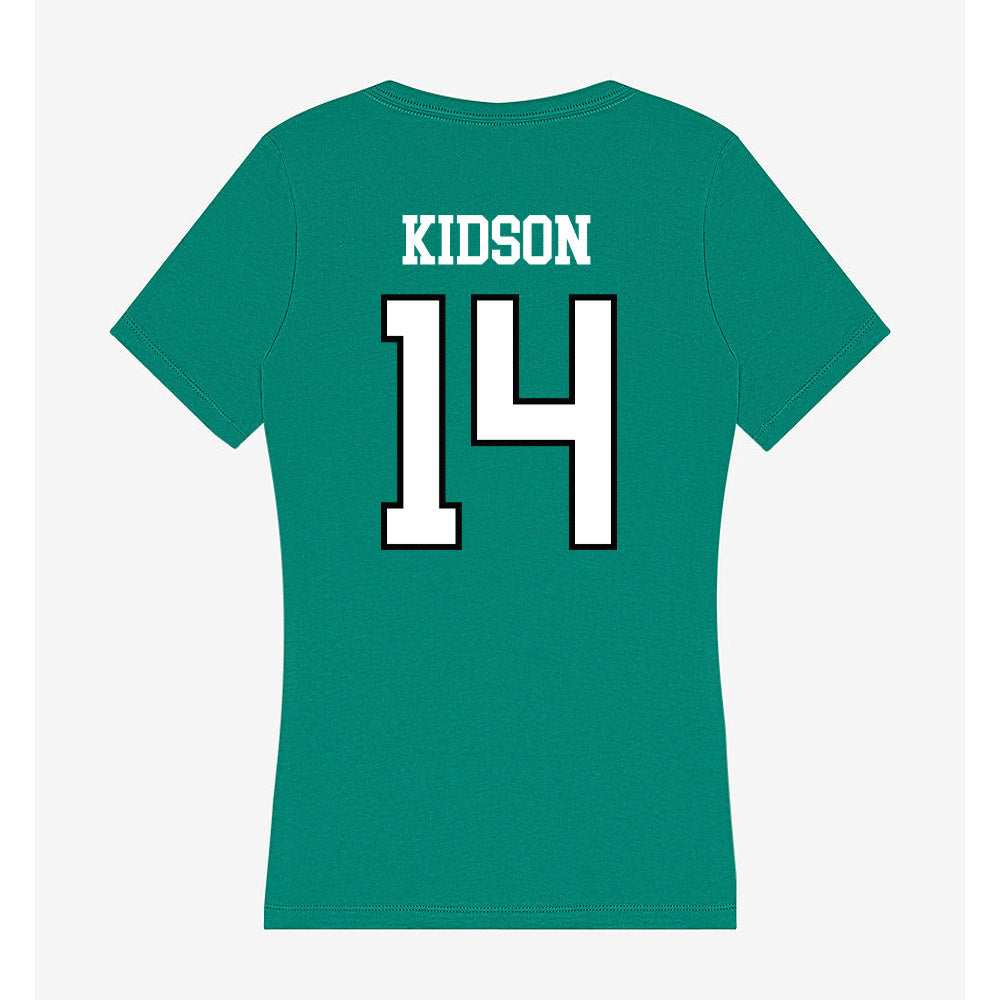 Adams State - NCAA Men's Soccer : Eric Kidson - Women's V-Neck T-Shirt-1