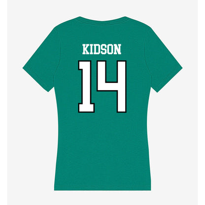 Adams State - NCAA Men's Soccer : Eric Kidson - Women's V-Neck T-Shirt-1