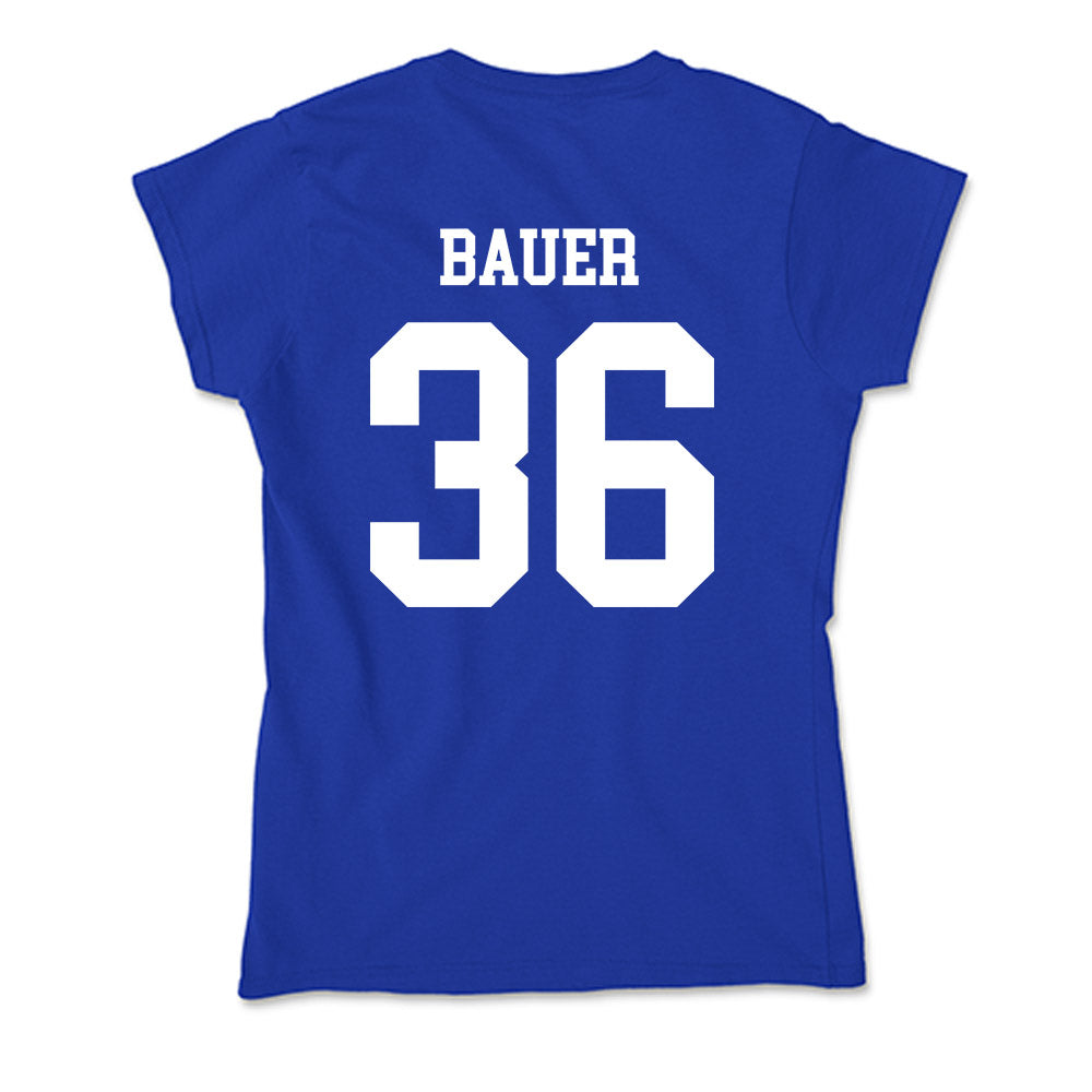 UAH - NCAA Men's Lacrosse : Andrew Bauer - Soft Style Women’s T-Shirt-1