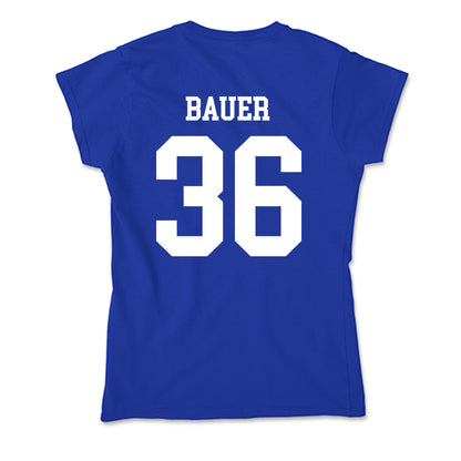 UAH - NCAA Men's Lacrosse : Andrew Bauer - Soft Style Women’s T-Shirt-1