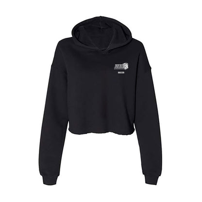 UAH - NCAA Women's Soccer : Michelle White - Women's Crop Fleece Hoodie-0