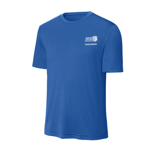 UAH - NCAA Men's Cross Country : Maximus Valentine - Activewear T-Shirt-0