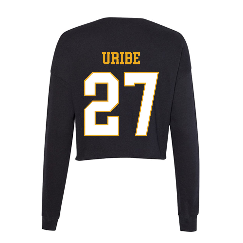 Albany State - NCAA Baseball : Mylon Uribe - Women's Cropped Crew Fleece-1