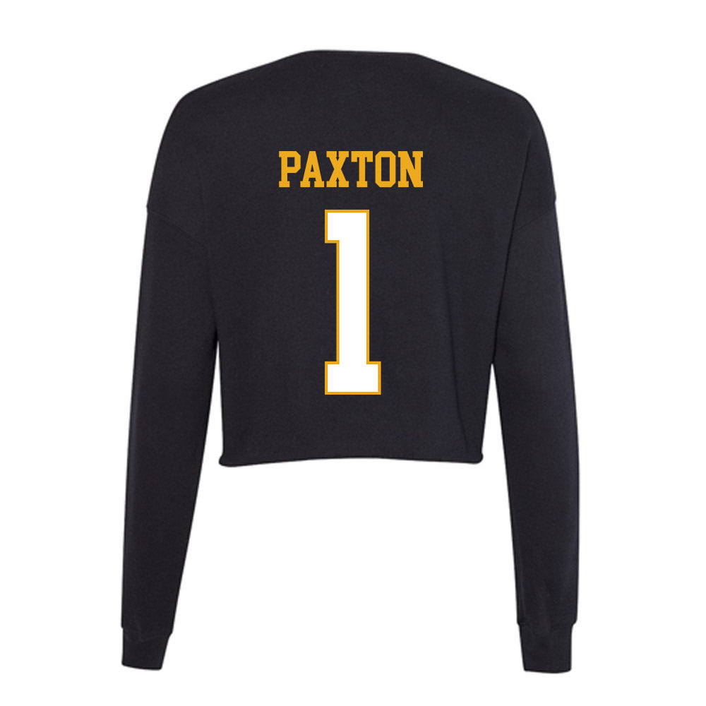 Albany State - NCAA Women's Basketball : Na'Haviya Paxton - Women's Cropped Crew Fleece-1