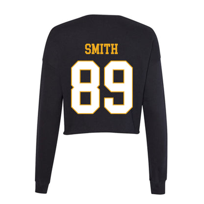 Albany State - NCAA Football : Micah Smith - Women's Cropped Crew Fleece-1