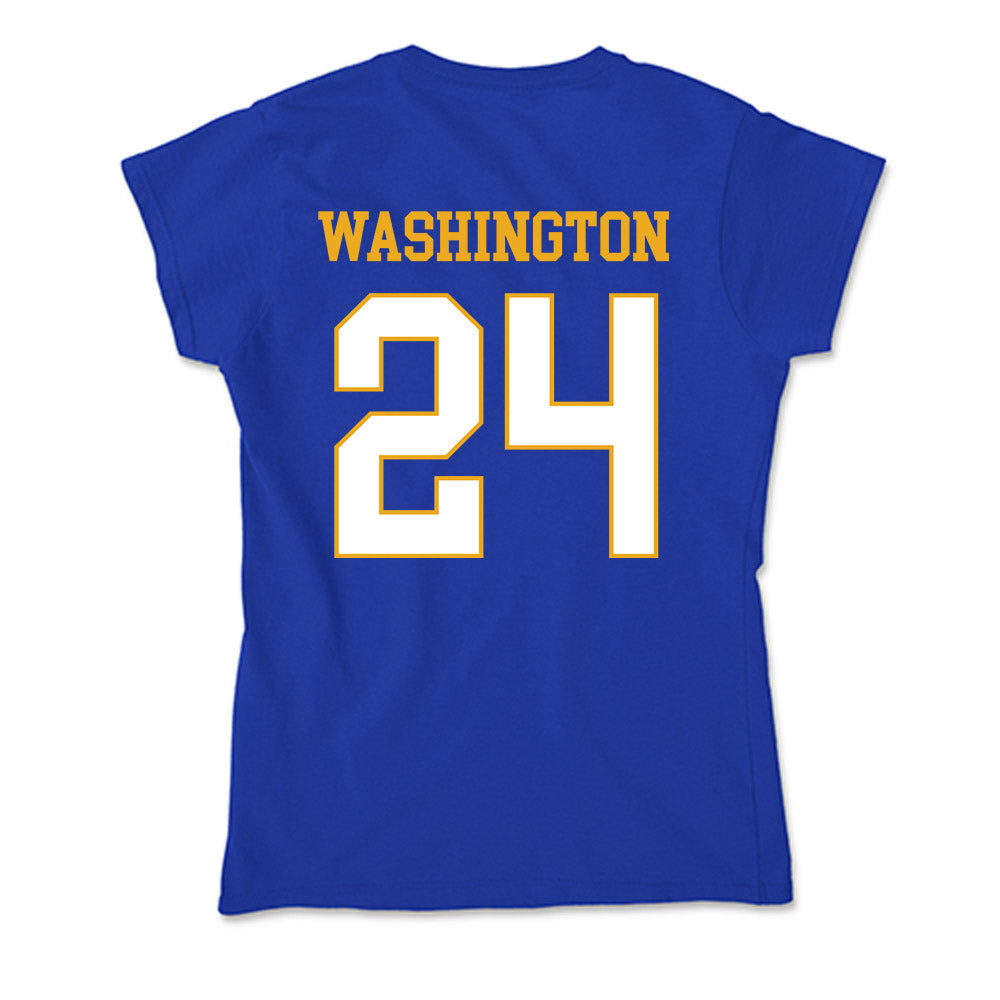 Albany State - NCAA Women's Basketball : Quantrese Washington - Soft Style Women’s T-Shirt-1