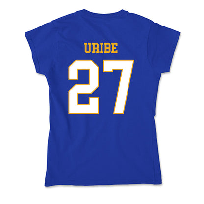 Albany State - NCAA Baseball : Mylon Uribe - Soft Style Women’s T-Shirt-1