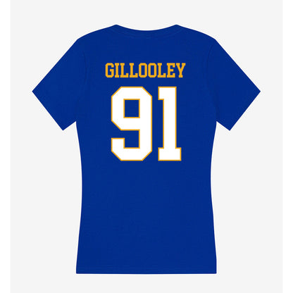 Albany State - NCAA Football : Garrett Gillooley - Women's V-Neck T-Shirt-1