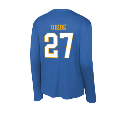 Albany State - NCAA Baseball : Mylon Uribe - Activewear Long Sleeve T-Shirt-1