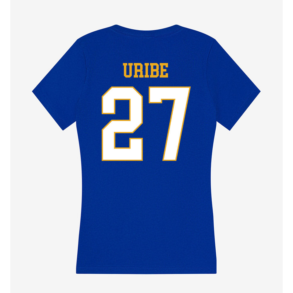 Albany State - NCAA Baseball : Mylon Uribe - Women's V-Neck T-Shirt-1