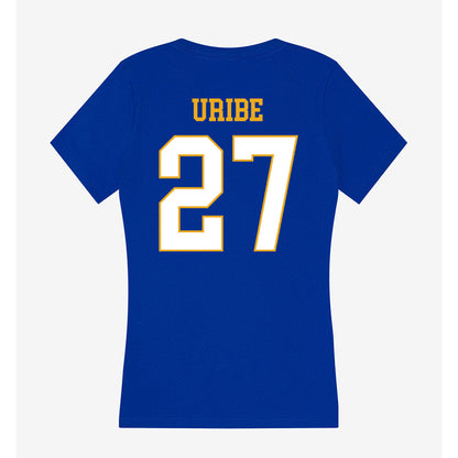 Albany State - NCAA Baseball : Mylon Uribe - Women's V-Neck T-Shirt-1