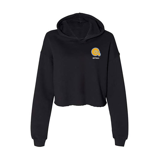 Albany State - NCAA Softball : Kyla Fitch - Women's Crop Fleece Hoodie-0