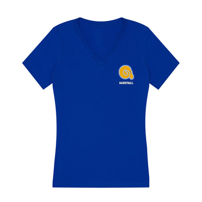 Albany State - NCAA Women's Basketball : Quantrese Washington - Women's V-Neck T-Shirt-0