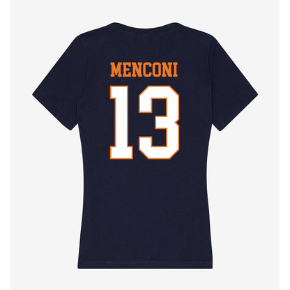 Bucknell - NCAA Football : Tristano Menconi - Women's V-Neck T-Shirt-1