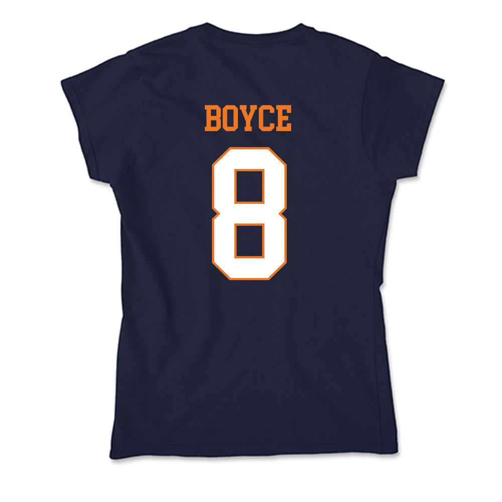 Bucknell - NCAA Women's Lacrosse : Allie Boyce - Soft Style Women’s T-Shirt-1