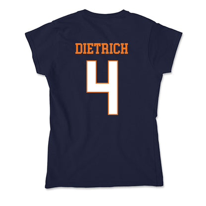 Bucknell - NCAA Football : Chris Dietrich - Soft Style Women’s T-Shirt-1