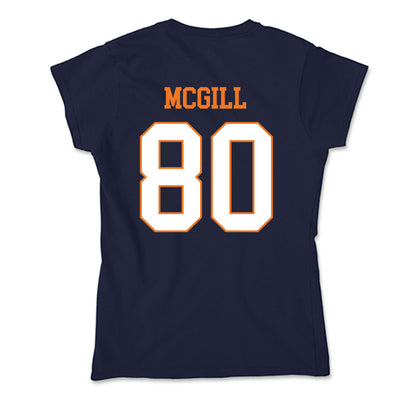 Bucknell - NCAA Football : Jack McGill - Soft Style Women’s T-Shirt-1