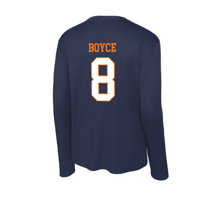 Bucknell - NCAA Women's Lacrosse : Allie Boyce - Activewear Long Sleeve T-Shirt-1