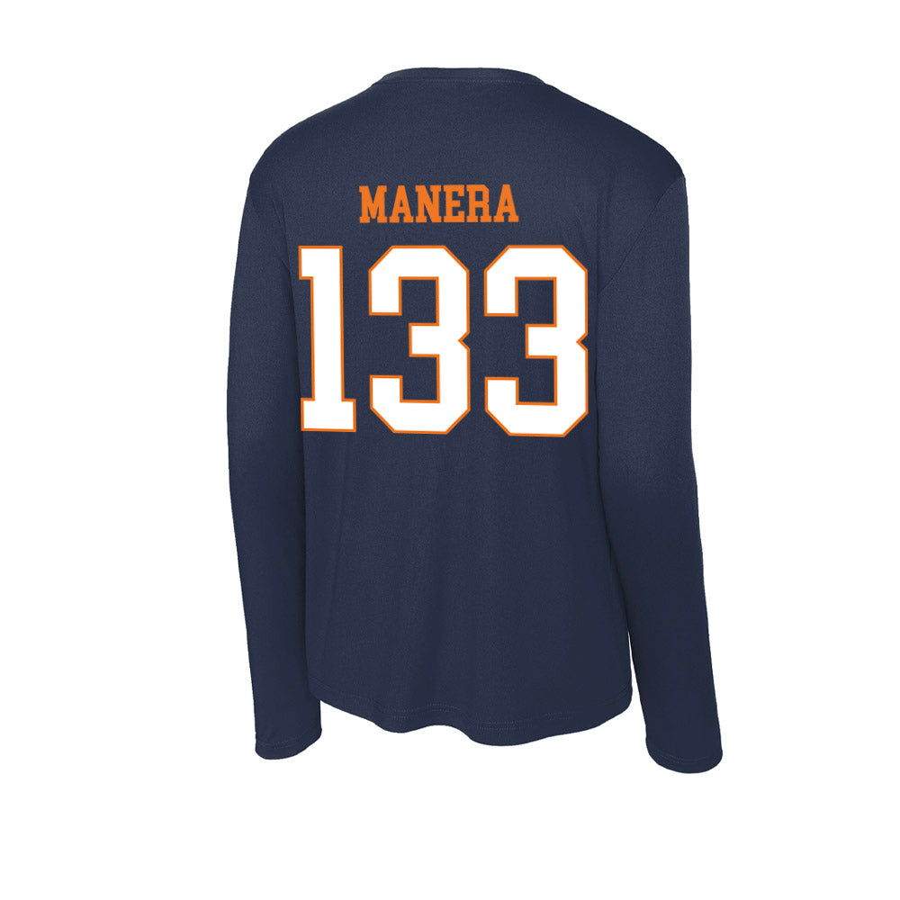 Bucknell - NCAA Wrestling : Bryce Manera - Activewear Long Sleeve T-Shirt-1