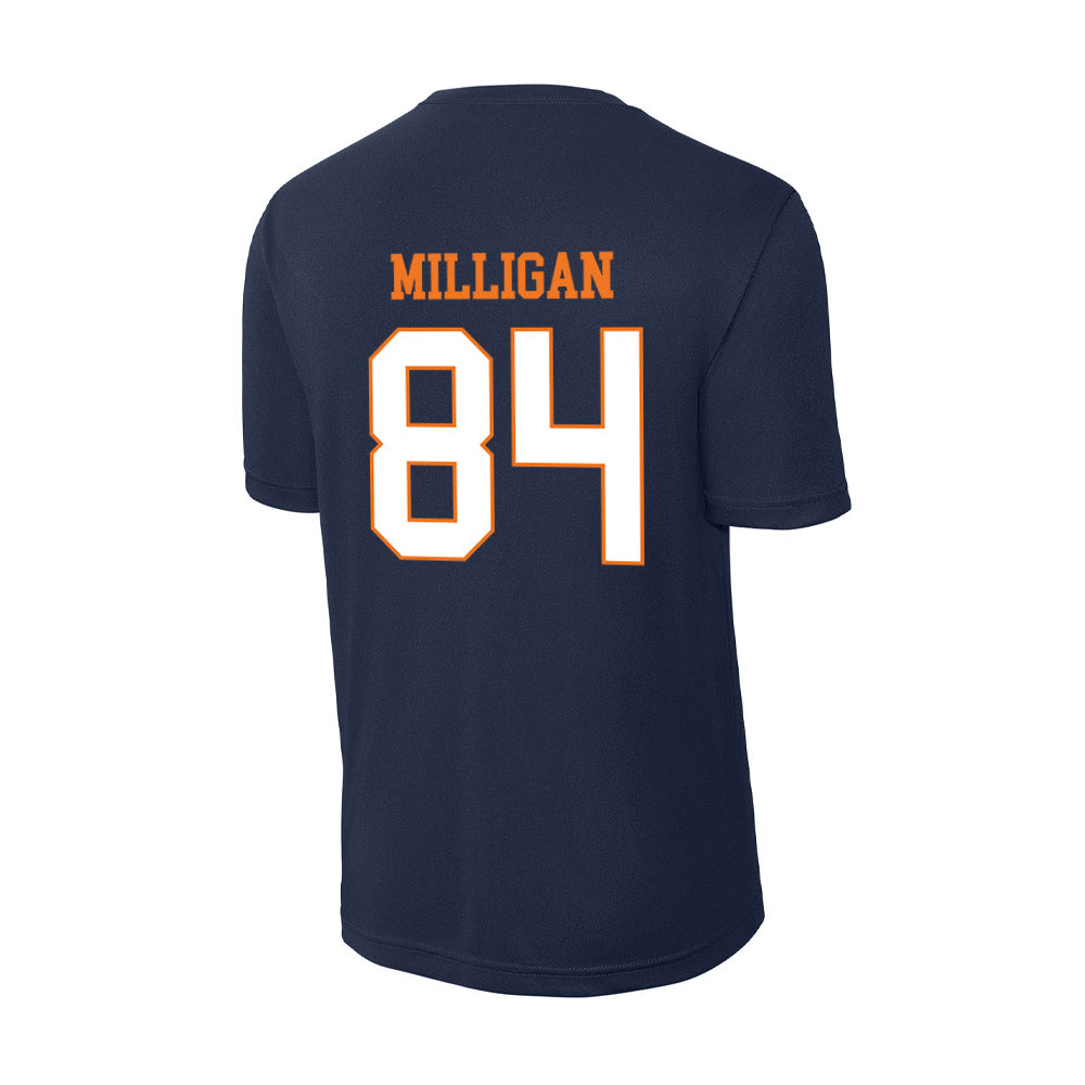 Bucknell - NCAA Football : Sam Milligan - Activewear T-Shirt-1