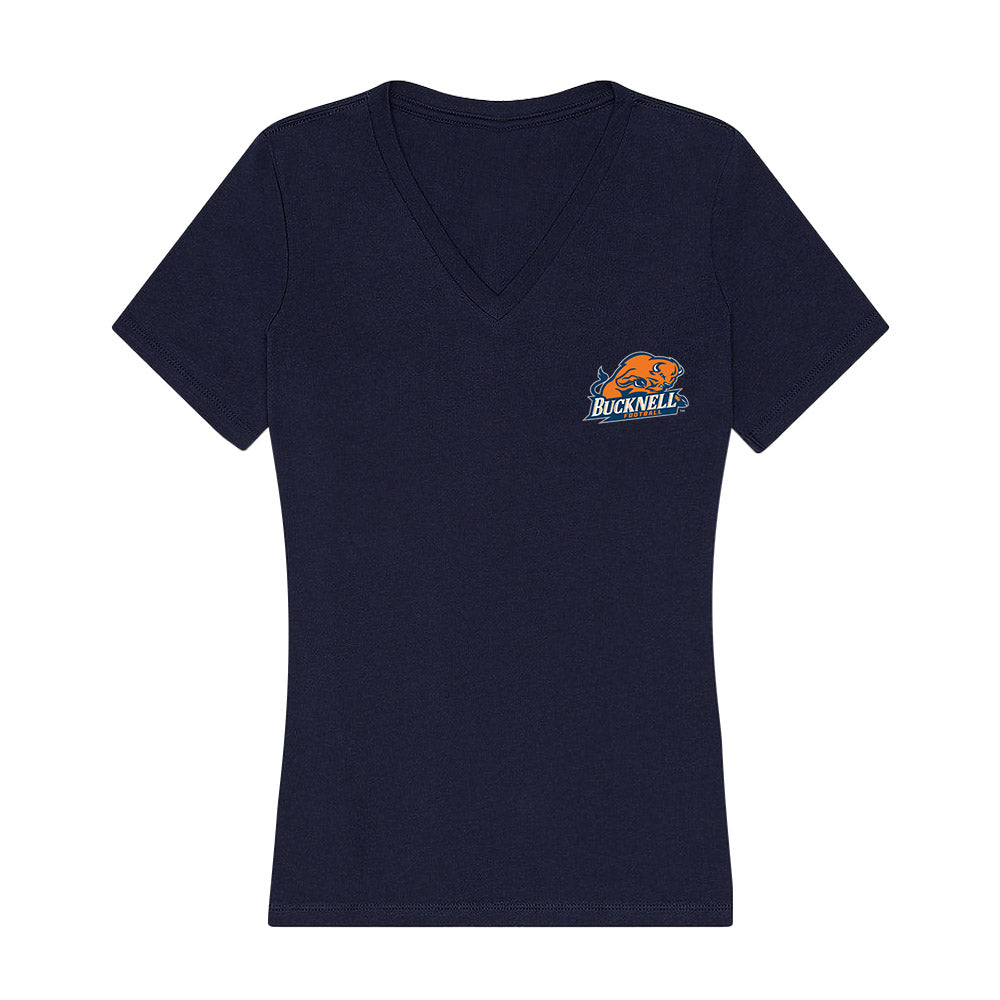 Bucknell - NCAA Football : Chris Dietrich - Women's V-Neck T-Shirt-0