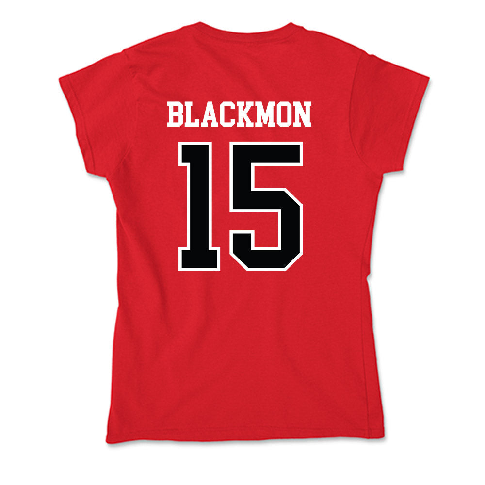 UCM - NCAA Softball : Alexandria Blackmon - Soft Style Women’s T-Shirt-1