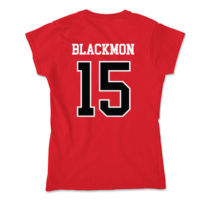 UCM - NCAA Softball : Alexandria Blackmon - Soft Style Women’s T-Shirt-1