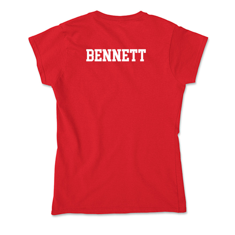 UCM - NCAA Men's Track & Field : Jeremy Bennett - Soft Style Women’s T-Shirt-1