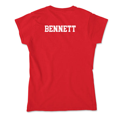 UCM - NCAA Men's Track & Field : Jeremy Bennett - Soft Style Women’s T-Shirt-1