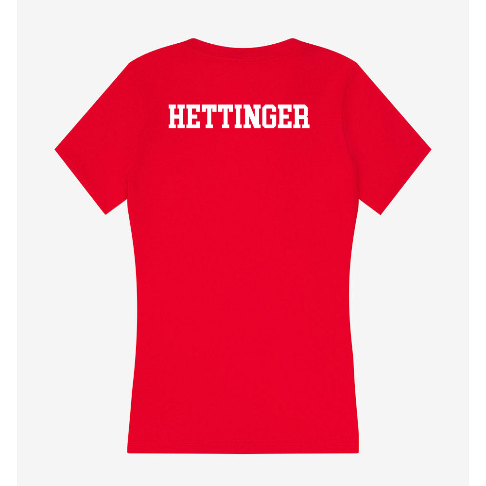 UCM - NCAA Women's Track & Field : Joey Hettinger - Women's V-Neck T-Shirt-1