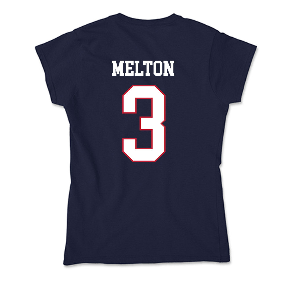 RSU - NCAA Women's Basketball : Kate Melton - Soft Style Women’s T-Shirt-1