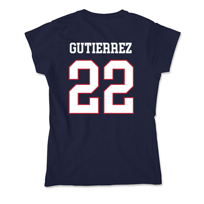 RSU - NCAA Baseball : Nathan Gutierrez - Soft Style Women’s T-Shirt-1