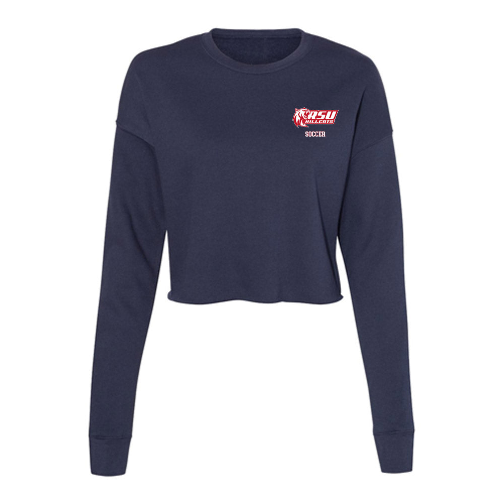 RSU - NCAA Women's Soccer : Bella Holland - Women's Cropped Crew Fleece-0