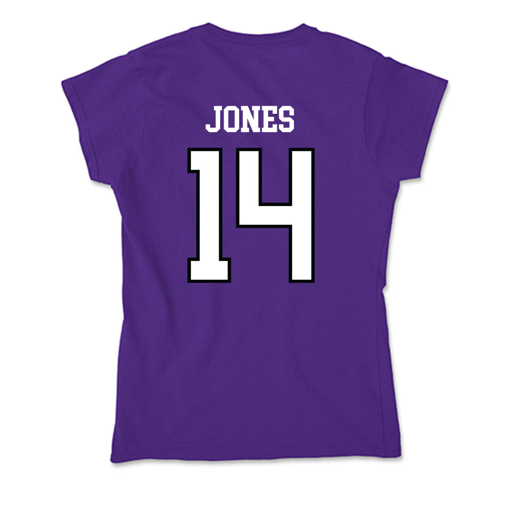 Lipscomb - NCAA Men's Soccer : Levi Jones - Soft Style Women’s T-Shirt-1