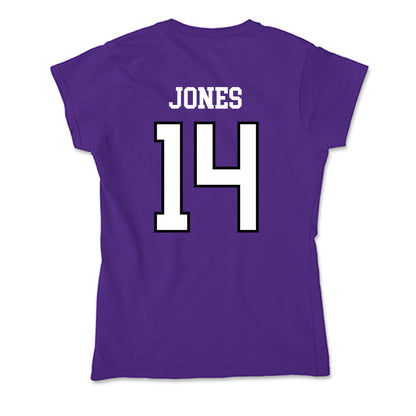 Lipscomb - NCAA Men's Soccer : Levi Jones - Soft Style Women’s T-Shirt-1