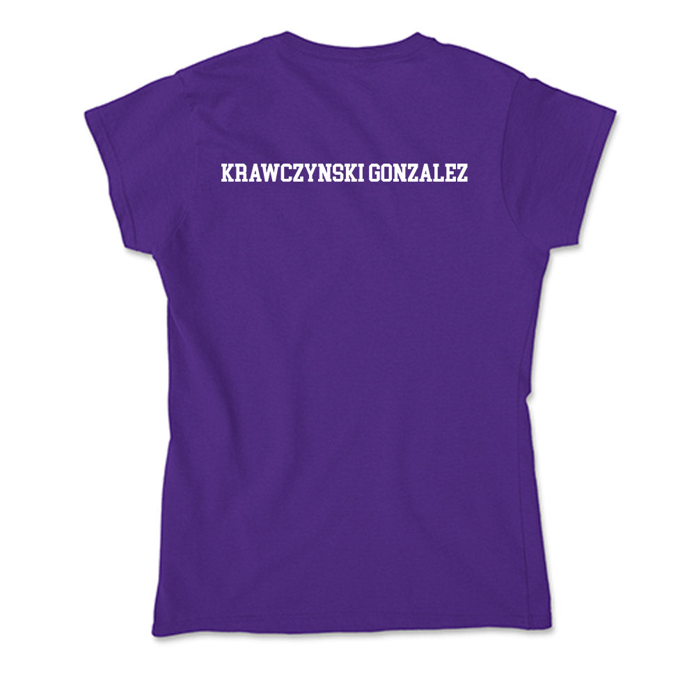 Lipscomb - NCAA Women's Track & Field : Carmen Krawczynski Gonzalez - Soft Style Women’s T-Shirt-1