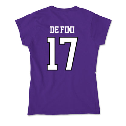 Lipscomb - NCAA Women's Soccer : London De Fini - Soft Style Women’s T-Shirt-1