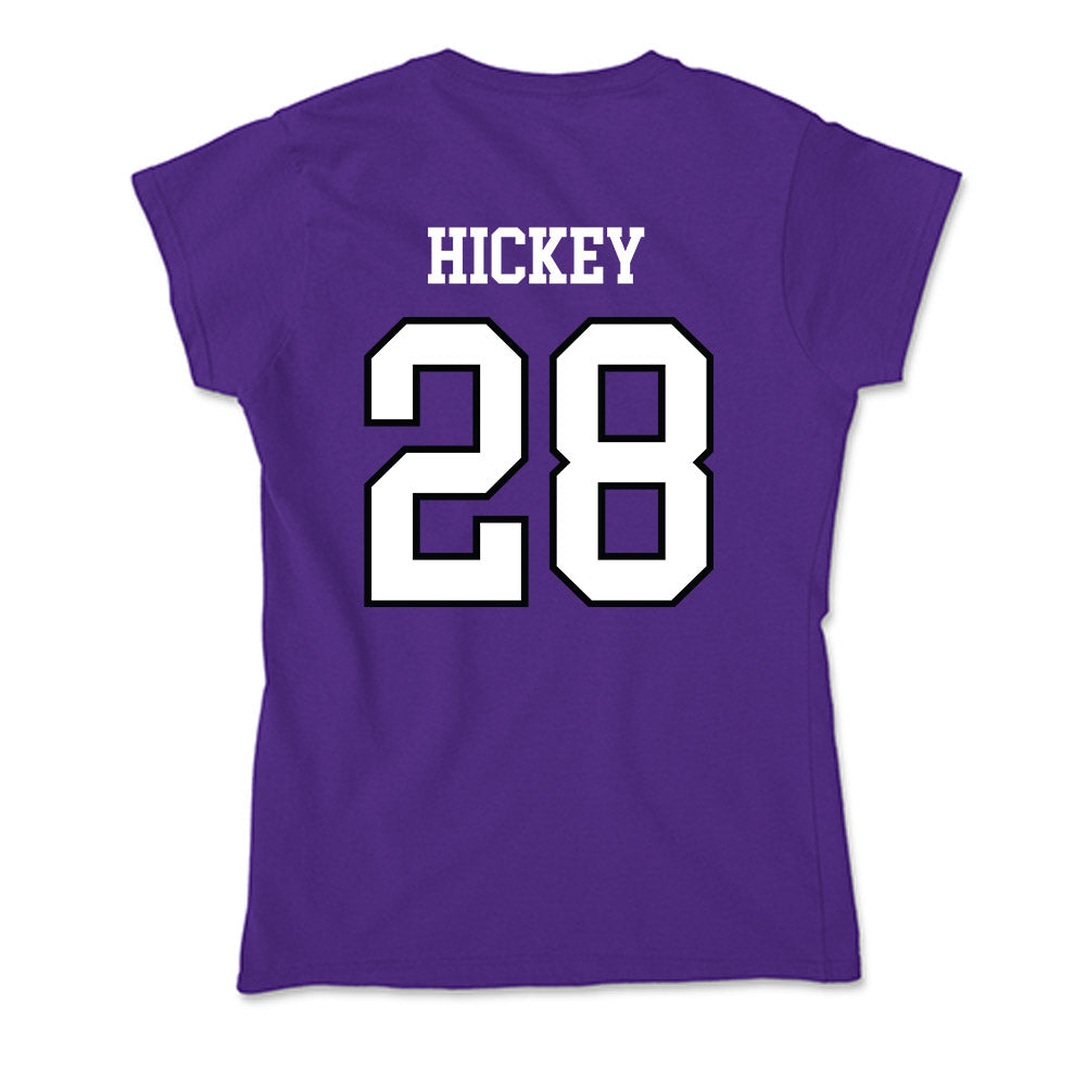 Lipscomb - NCAA Softball : Madelyn Hickey - Soft Style Women’s T-Shirt-1