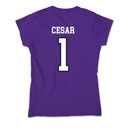 Lipscomb - NCAA Women's Soccer : Kaina Cesar - Soft Style Women’s T-Shirt-1